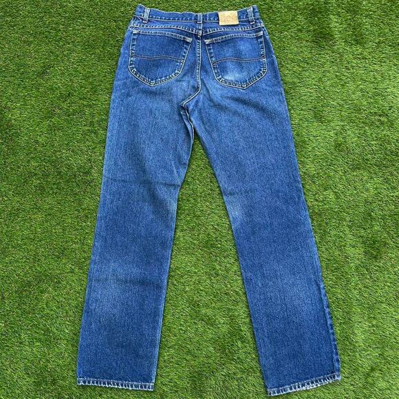 Vintage wash 90s Lee straight leg blue jeans - Picture 2 of 8